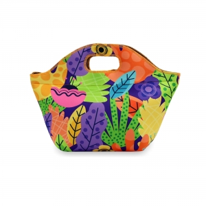 LANCHEIRA T�RMICA COM PEGA EM NEOPRENE PERSONALIZ�VEL