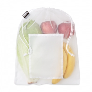 VEGGIE RPET Saco para alimentos malha RPET