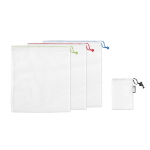 VEGGIE SET RPET conjunto de 3 sacos de fruta