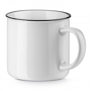 VERNON WHITE. Caneca em cermica 340 mL
