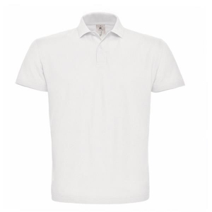 POLO PIQU B&C ID.001 180G, TAM. GRANDE - 100%