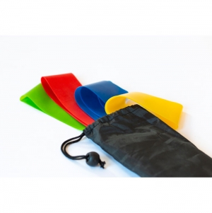 FITBAND Set de 4 bandas de fitness TPE