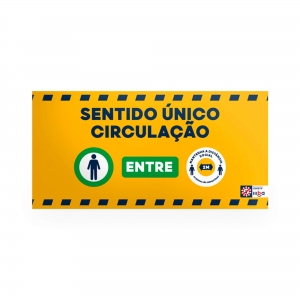 AUTOCOLANTE PARA CH�O 60X30CM PERSONALIZ�VEL