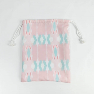 SACO DE POLIESTER PEQUENO COM REDE PERSONALIZ�VEL