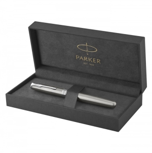 Roller Parker Sonnet de acero inoxidable.