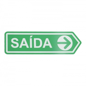 SINAL�TICA 50X15CM EM PVC 3MM PERSONALIZ�VEL