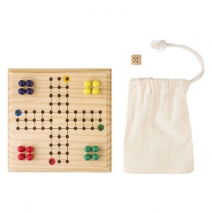 Jogo do ludo de madeira Yasir