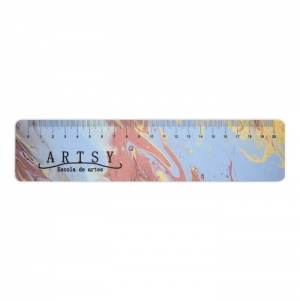 R�GUA DE 20CM PP 800 MIC 1 LADO PERSONALIZ�VEL