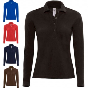 SAFRAN LSL PURE WOMEN POLO PIQU SAFRAN DE SENHORA DE M