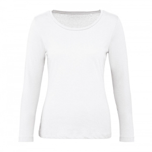 T-shirt Inspire de senhora bio de manga comprida