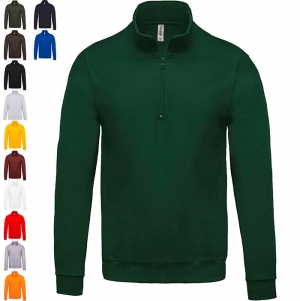 Sweatshirt 1/2 fecho