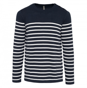 Camisola estilo marinheiro de homem