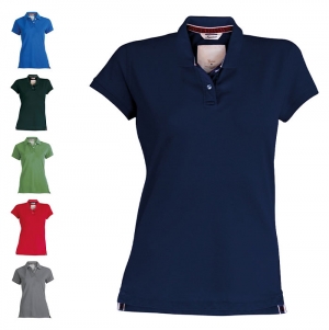 POLO DE SENHORA EM MALHA PIQUE MANGA CURTA