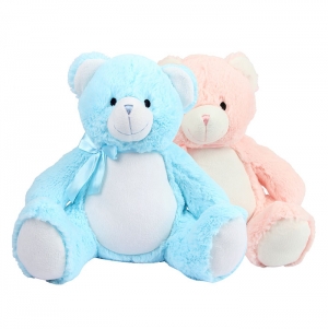 Urso de peluche com fecho