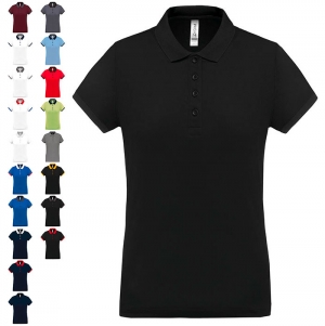 Polo piqu performance de senhora