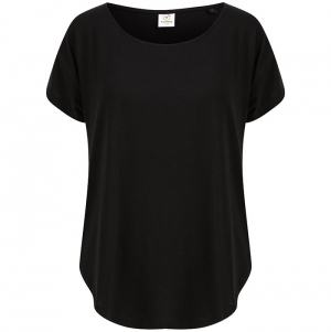 T-shirt scoop neck de senhora