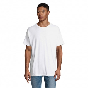 T-SHIRT HOMEM OVERSIZED BOXY BRANCO