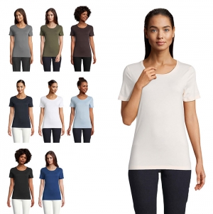 T-SHIRT NEOBLU LUCAS EM JERSEY MERCERIZADO PARA MULHER