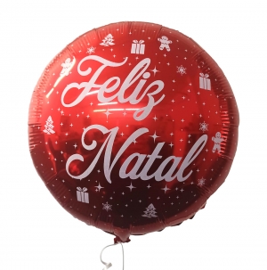 BAL�ES FOIL 18' COM IMPRESS�O 1 COR 2 LADOS (40CM)