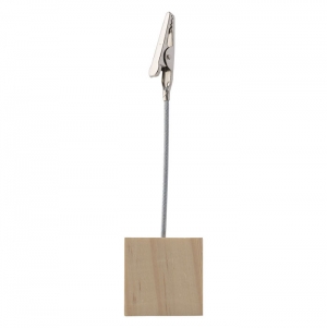 Suporte de clipe de madeira Malia