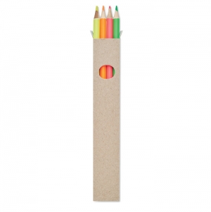 BOWY Caixa de 4 l�pis de cor