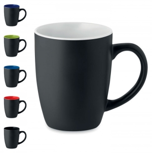 LIM Caneca cer�mica 2 tons 290 ml