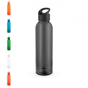 PORTIS GLASS. Garrafa em vidro com tampa em PP 500 mL