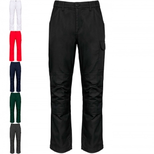 Cal�as de trabalho multibolsos de homem