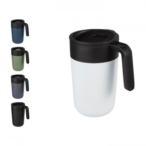 Caneca de 400 ml de parede dupla reciclada 'Nordia'