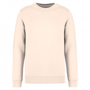 Sweatshirt eco-responsvel decote redondo unissexo