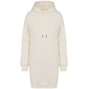 Vestido sweatshirt eco-responsvel com capuz de senhora