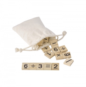 Conjunto de jogos did�cticos em madeira de pinho Ezekiel