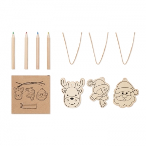 FUNCOOL Set de desenho figuras Natal
