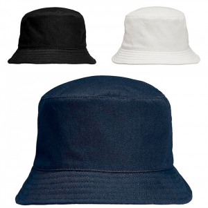 CHAP�U BOB UNISEXO BUCKET TWILL CORES