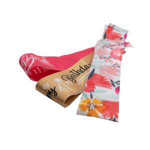 FAIXA EM CETIM PERSONALIZ�VEL