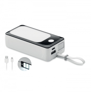 POWLIGHT + Power Bank 10.000 mAh ABS