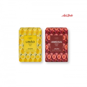 FRUTADOS II. Sabonete com base em sab�o vegetal e enriquecido com �leo de coco (160g)