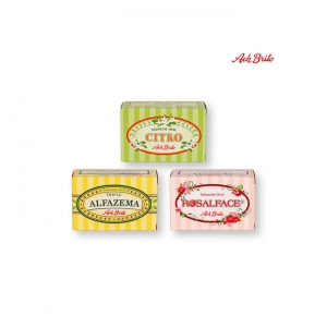 FLORES. Sabonetes em formato seixo (150g)