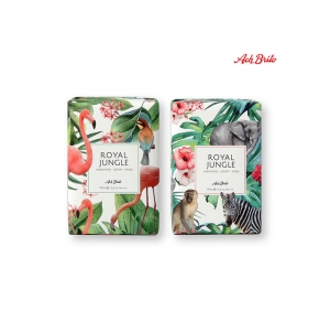 ROYAL JUNGLE. Sabonetes enriquecidos com argila verde (160g)