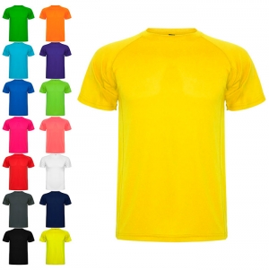 T-shirt desportiva de manga curta para crianas 'Montecarlo'