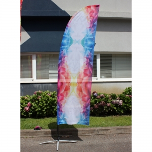 BANDEIRA PENTHO FORMATO RETO SEM ESTRUTURA PERSONALIZVEL