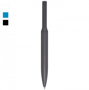 Esferogrfica de alumnio reciclado 'Blanca' (tinta preta)