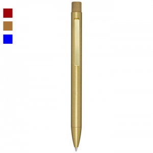 Esferogr�fica de lat�o reciclado 'Beatriz' (tinta preta)