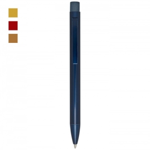 Esferogr�fica de metal reciclado 'Beatriz' (tinta azul)