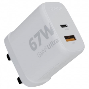 Carregador de parede de 67 W - tomada do Reino Unido 'Xtorm XEC067G GaN� Ultra'