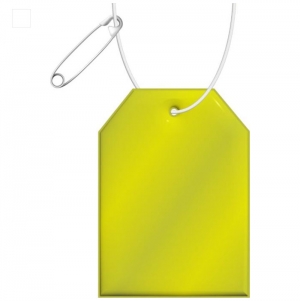Pendente refletor de PVC com identificao 'RFX'