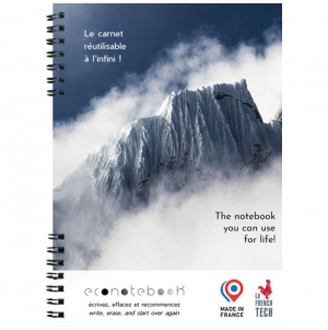 Bloco de notas com capa premium 'EcoNotebook NA4'