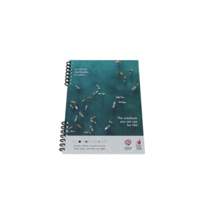 Bloco de notas com capa padr�o 'EcoNotebook NA5'