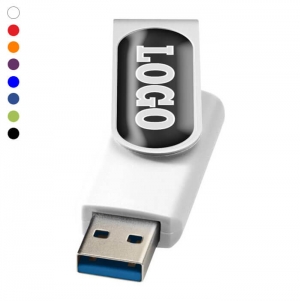 USB 3.0 com gota de resina 'Rotate'