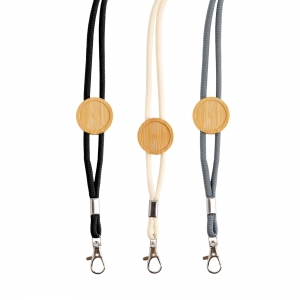 West Lanyard com ajust�vel em bamboo